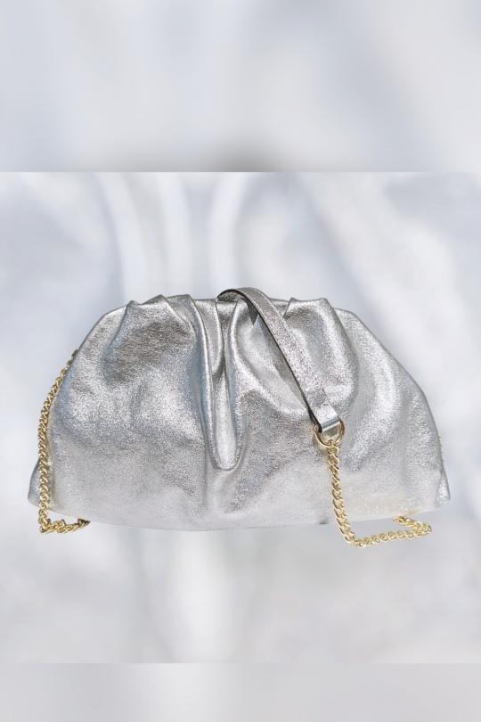 Sacs à bandoulière Maroquinerie Argent Première Collection IT0450A Efashion Paris