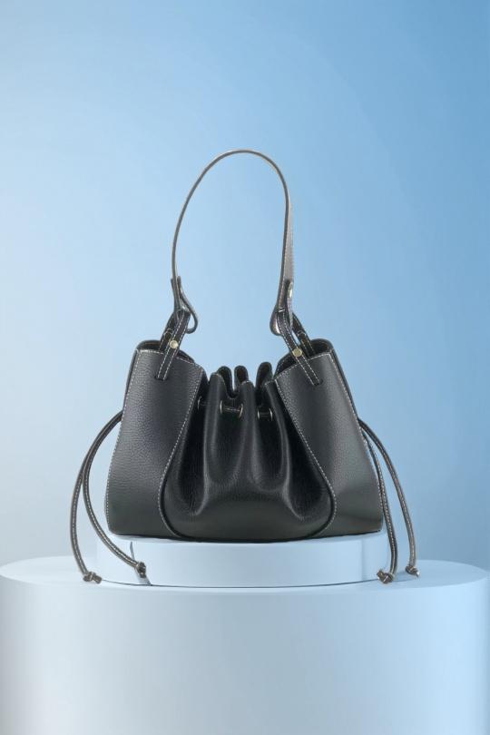 Borse a mano Borse Black Première Collection IT0495 Efashion Paris