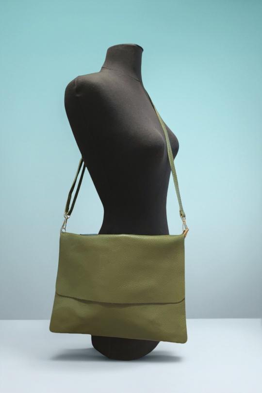 Pochette Borse Khaki Première Collection IT0494A Efashion Paris