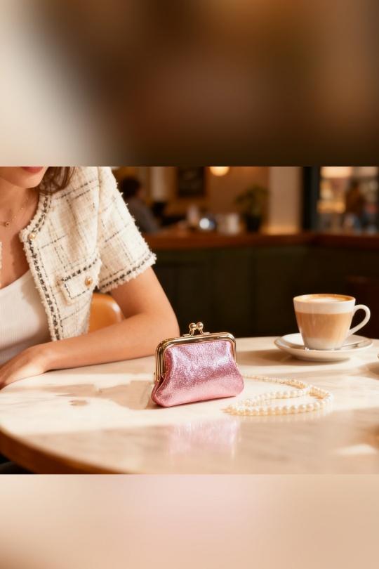 Petite maroquinerie Maroquinerie Rose Première Collection IT0148G Efashion Paris