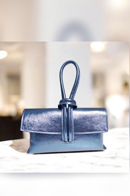 Clutch bags Bags Blue Première Collection IT0218Q Efashion Paris