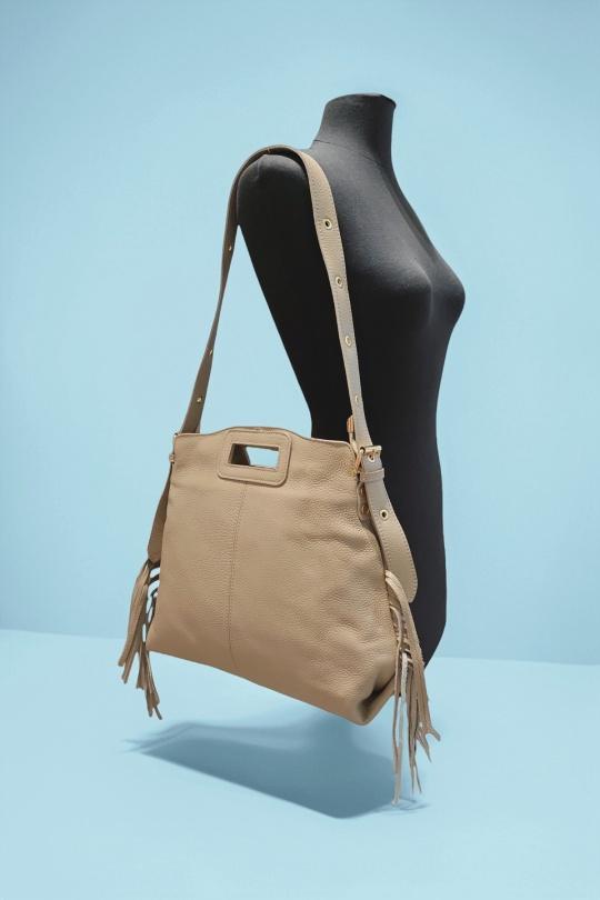 Sacs à bandoulière Maroquinerie Taupe Première Collection IT0518 Efashion Paris