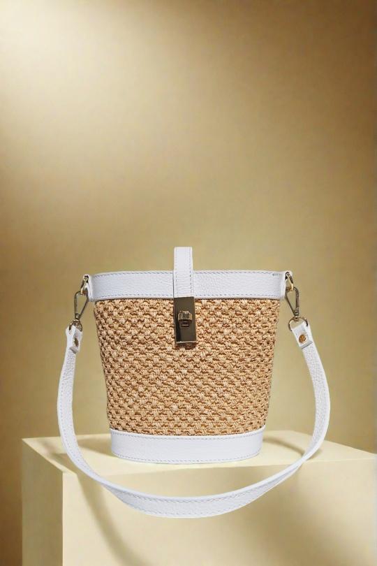 Sacs à bandoulière Maroquinerie Blanc Première Collection IT0573 Efashion Paris