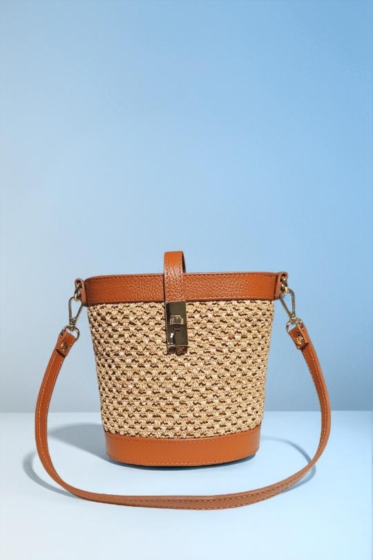 Sacs à bandoulière Maroquinerie Cognac Première Collection IT0573 Efashion Paris