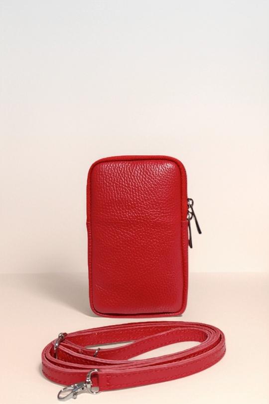 Pochettes Maroquinerie Rouge Première Collection IT0086 Efashion Paris