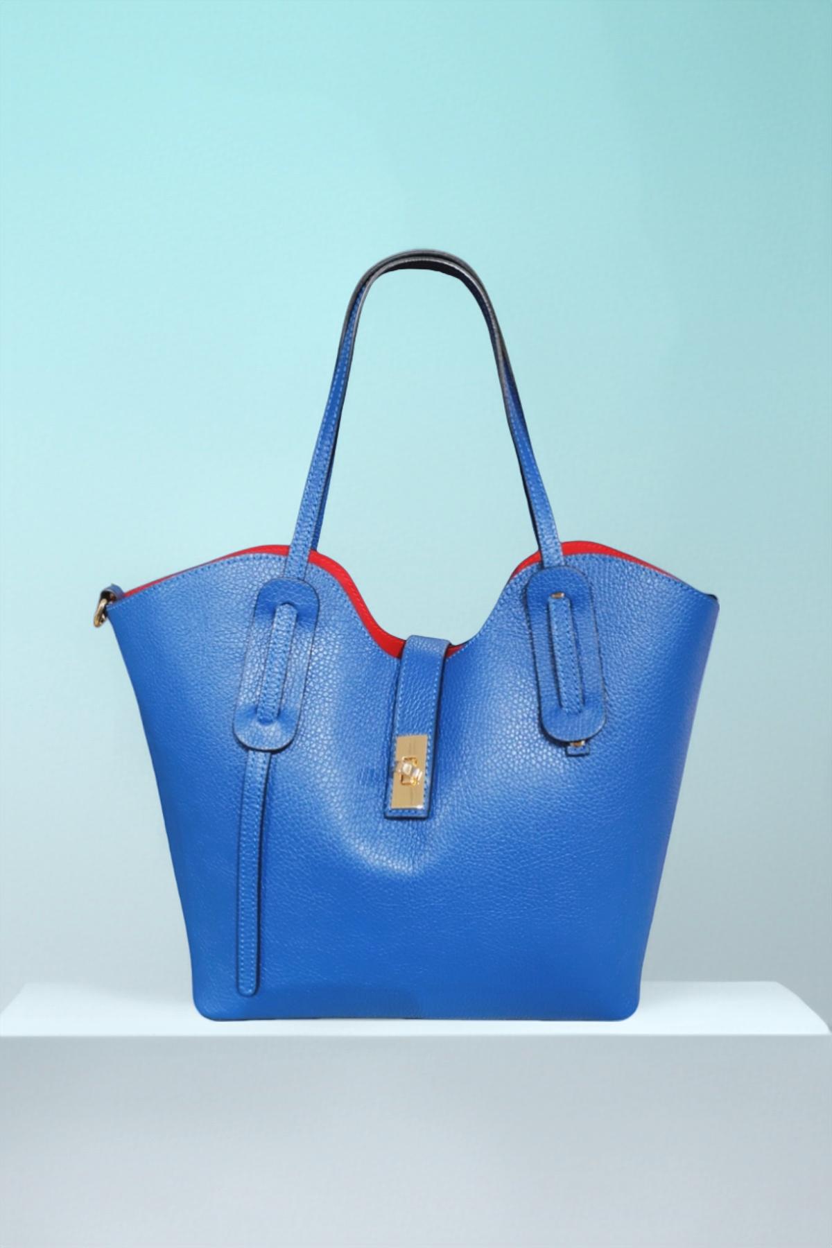 Sacs à main Maroquinerie Bleu roi Première Collection IT0481 #c Efashion Paris