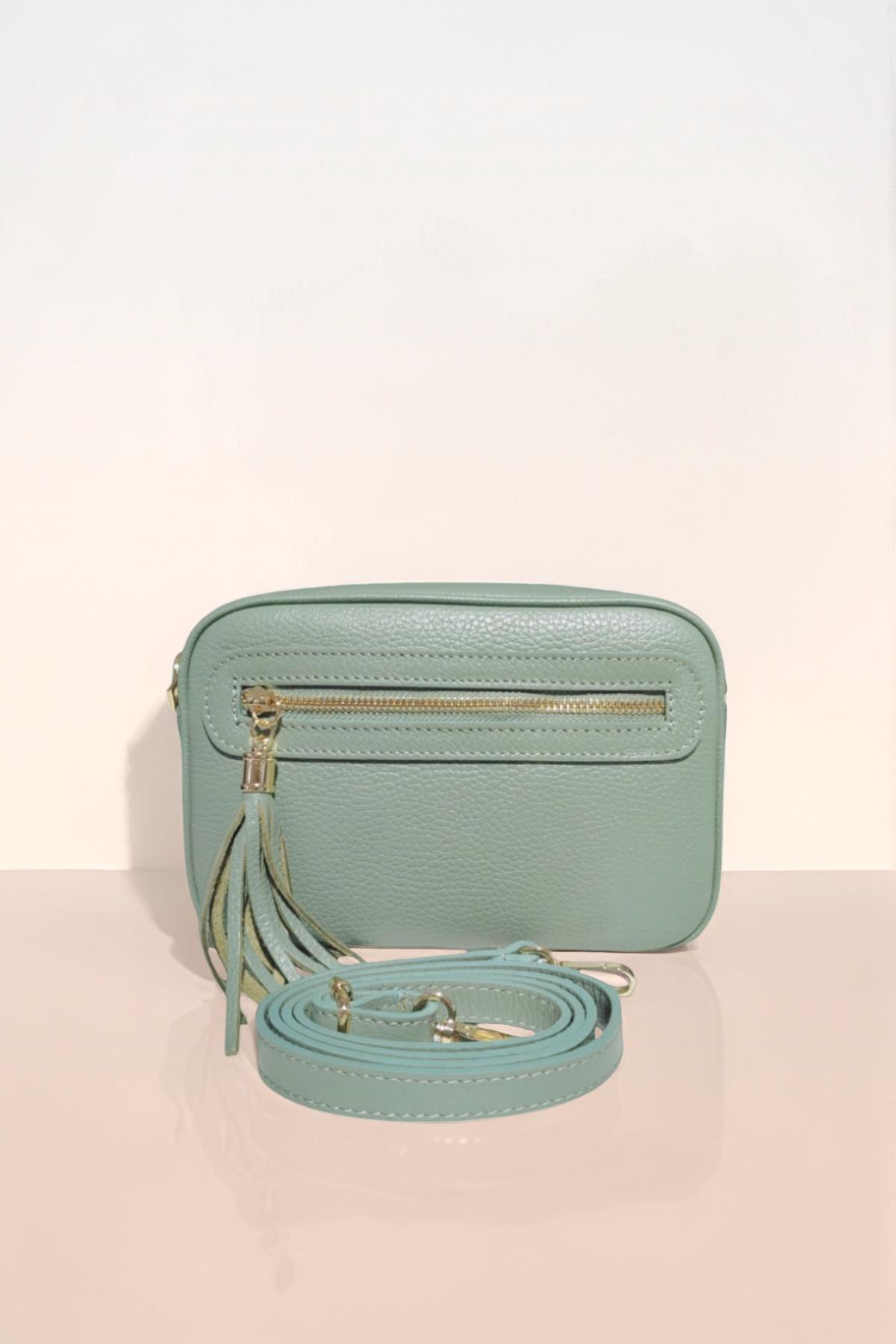 Sacs à bandoulière Maroquinerie Vert d eau Première Collection IT0047-D #c Efashion Paris