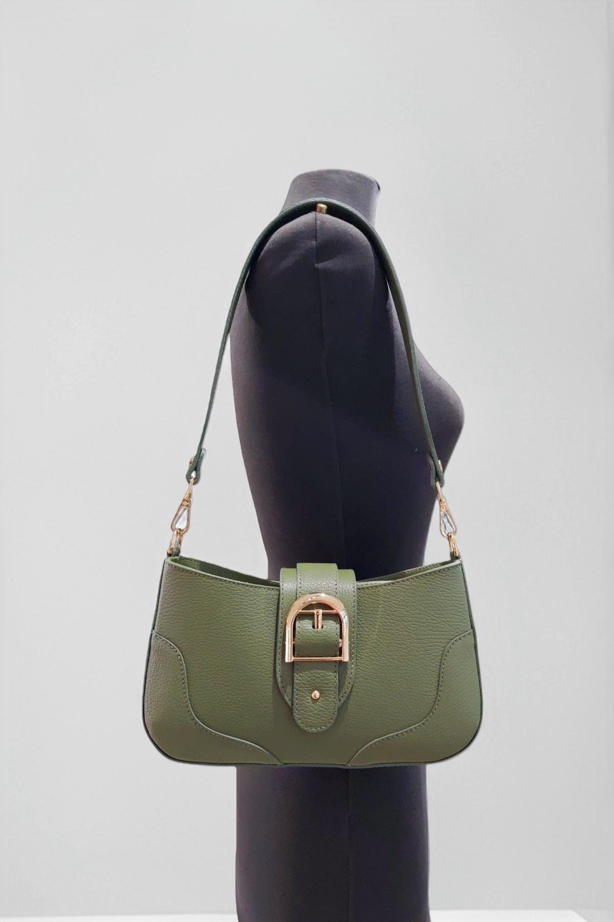 Sacs à main Maroquinerie Kaki Première Collection IT0560 #c Efashion Paris