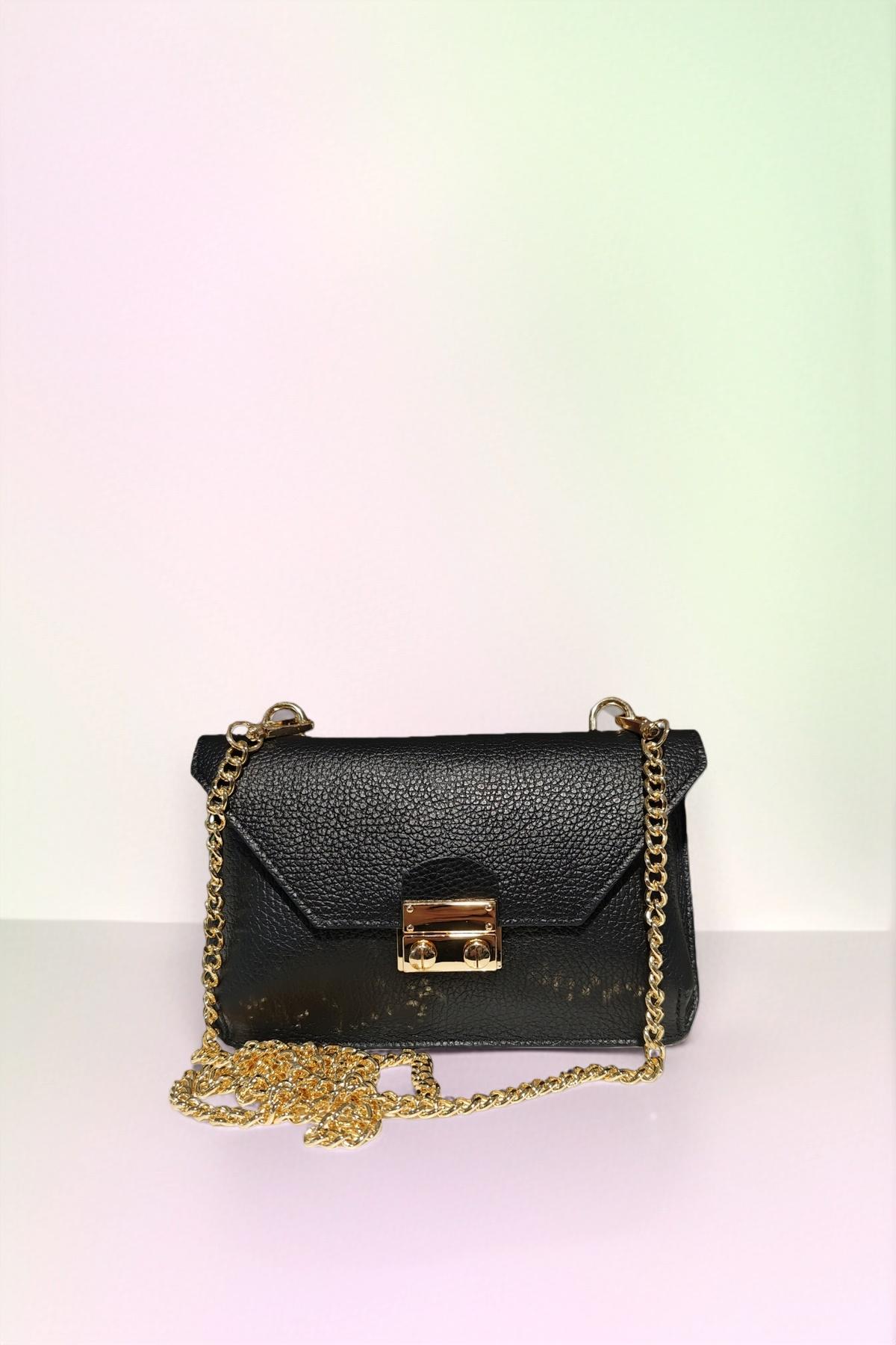 Sacs à bandoulière Maroquinerie Noir Première Collection IT0563 #c Efashion Paris