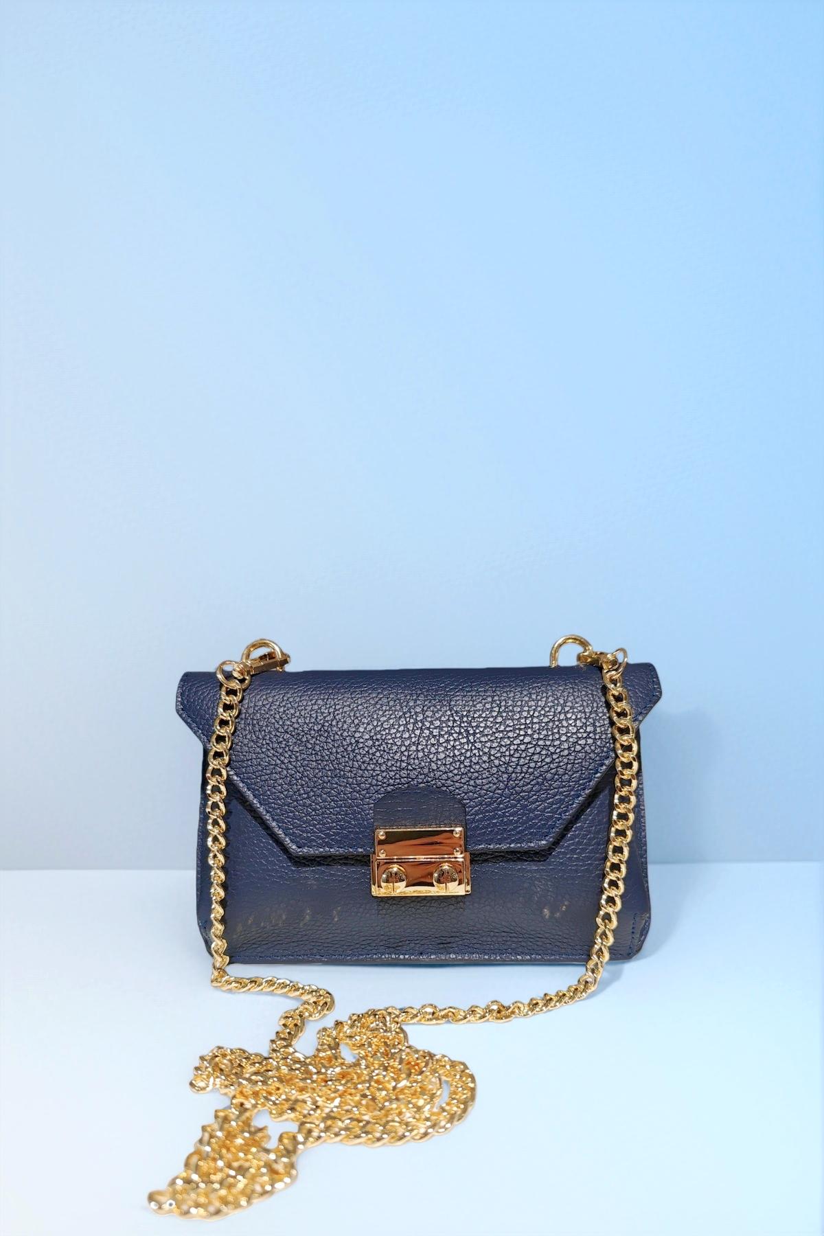 Sacs à bandoulière Maroquinerie Navy Première Collection IT0563 #c Efashion Paris