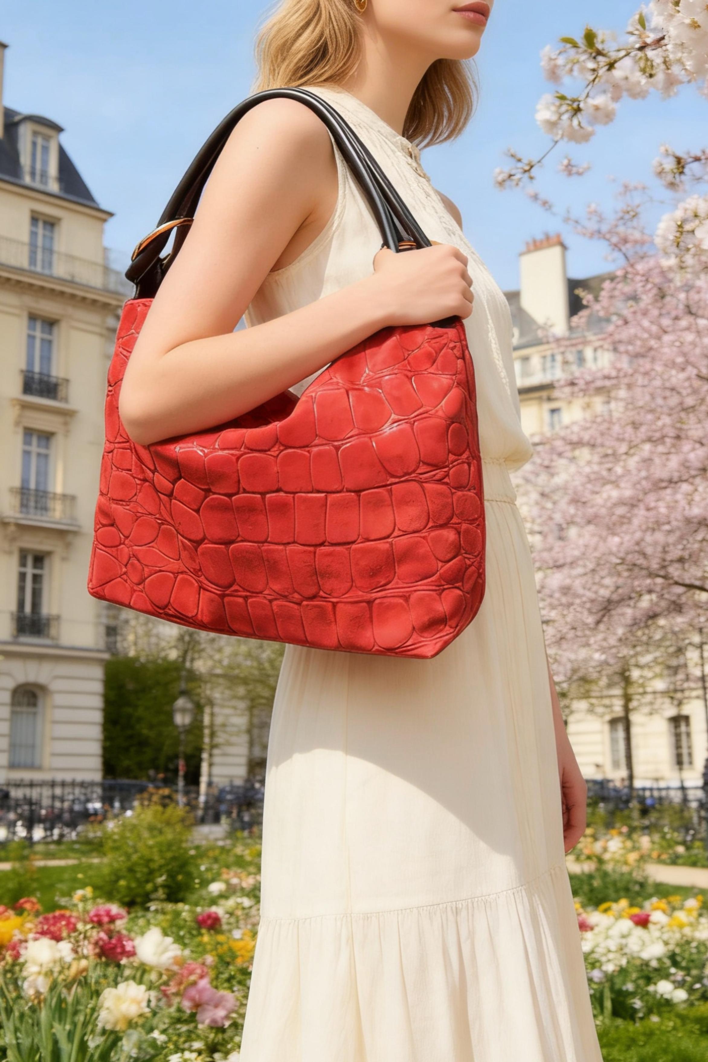Sacs à main Maroquinerie Rouge Première Collection IT0577 #c Efashion Paris