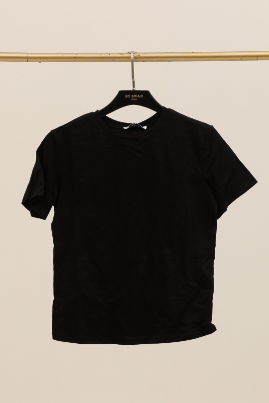 T-shirts Women Black BY SWAN 9621 Efashion Paris