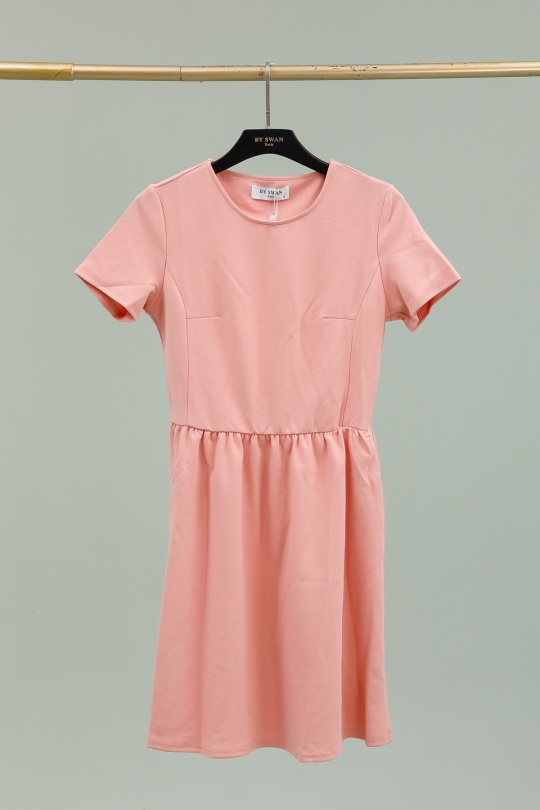 Robes courtes Femme Rose BY SWAN 9680 Efashion Paris