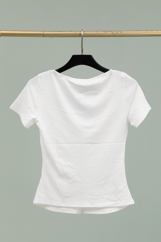 T-shirts Femme Bleu ciel BY SWAN 9625 Efashion Paris