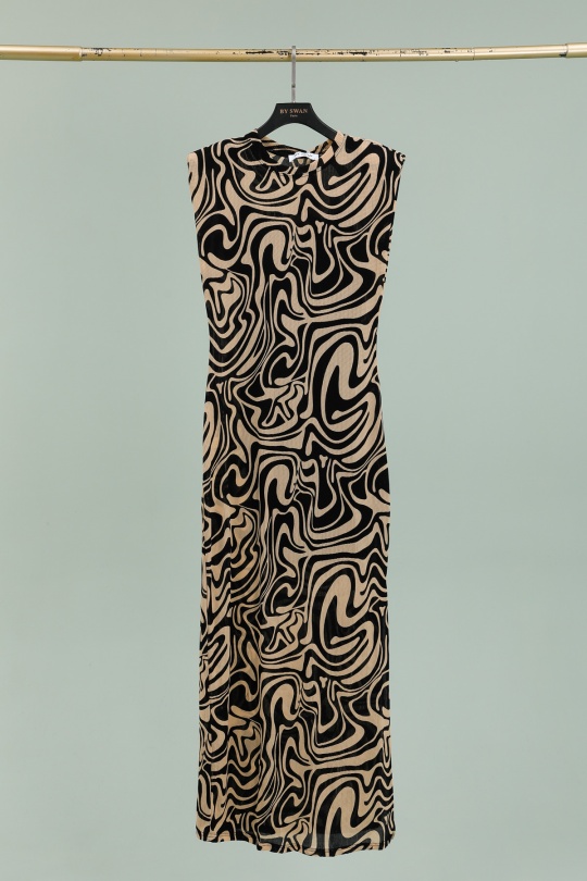 Maxi dresses Women Taupe BY SWAN 9716 Efashion Paris