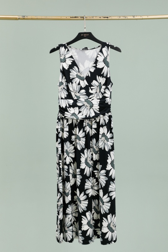 Maxi dresses Women Black BY SWAN 9686 Efashion Paris