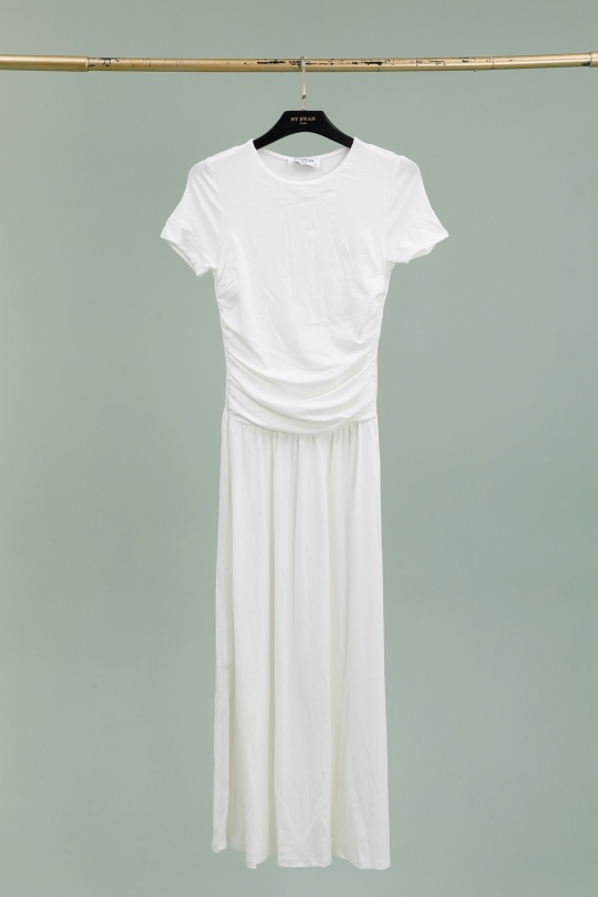 Maxi dresses Women White BY SWAN 9652 Efashion Paris