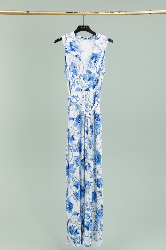 Jumpsuits Women Blue BY SWAN 9690 Efashion Paris
