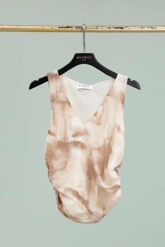Vests Women Light Beige BY SWAN 9675 Efashion Paris