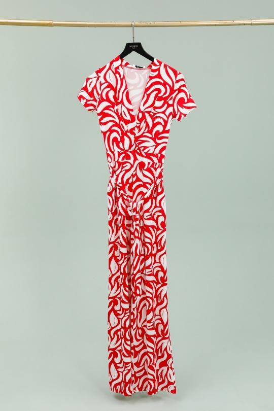 Combinaisons Femme Rouge BY SWAN 9552 Efashion Paris