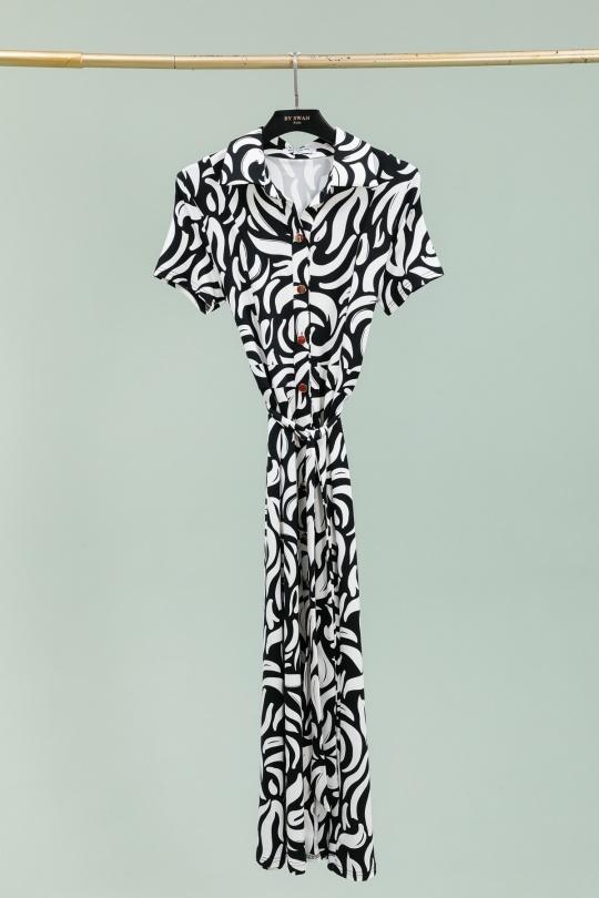 Maxi dresses Women Black BY SWAN 9551 Efashion Paris