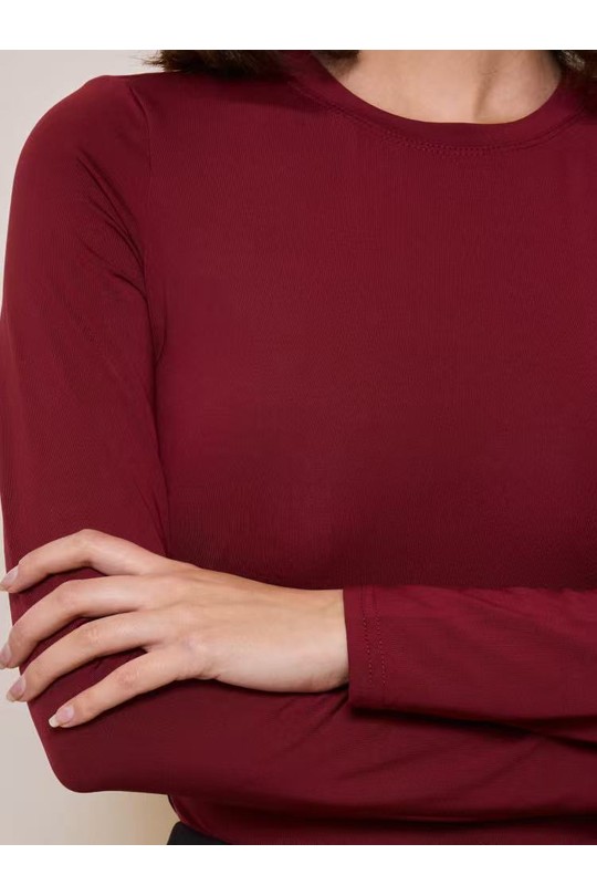 Tops Femme Bordeaux BY SWAN 10019 Efashion Paris