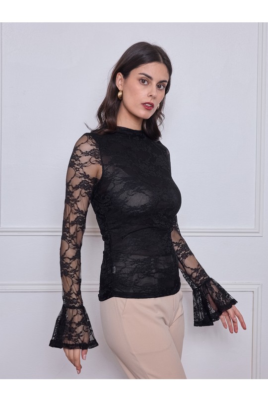 Tops Femme Noir BY SWAN 10220 Efashion Paris