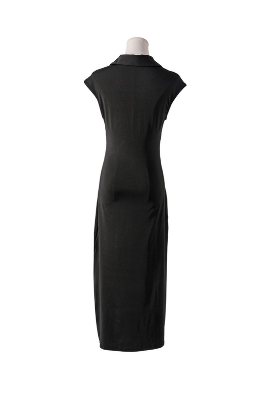 Robes mi-longues Femme Rouge BY SWAN 10186 Efashion Paris