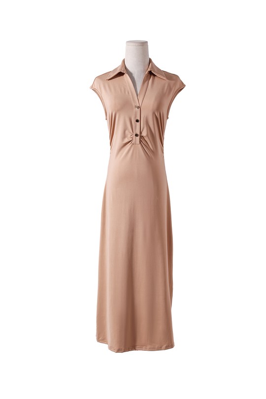 Robes mi-longues Femme Rouge BY SWAN 10186 Efashion Paris