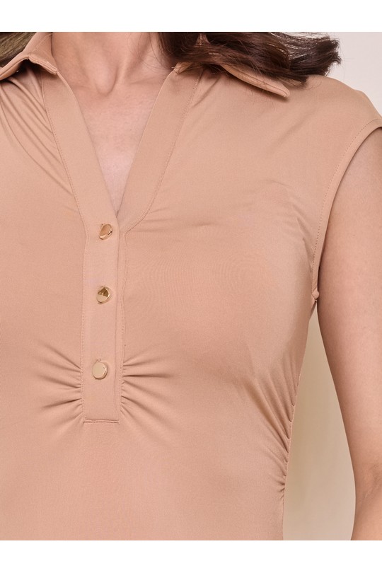 Robes mi-longues Femme Rouge BY SWAN 10186 Efashion Paris