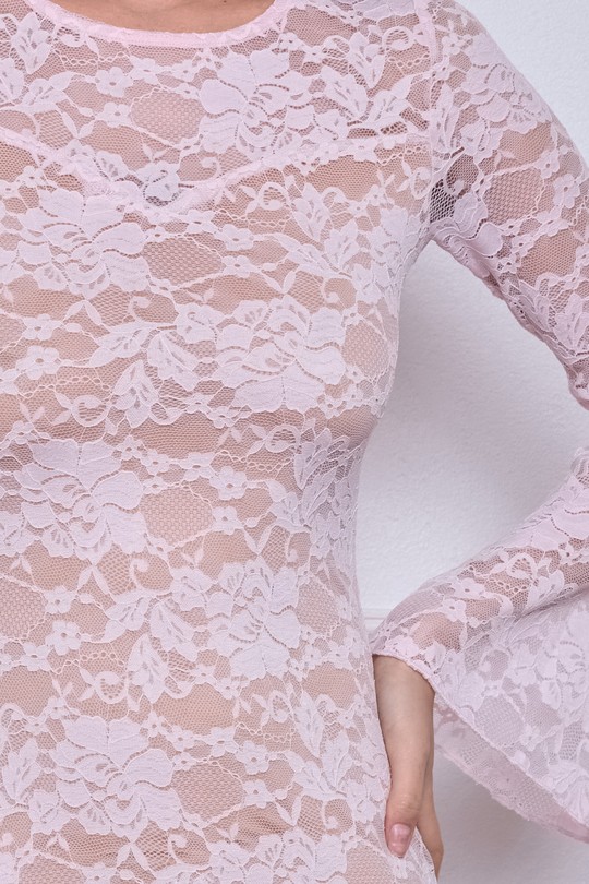Robes courtes Femme Rose BY SWAN 10511 Efashion Paris