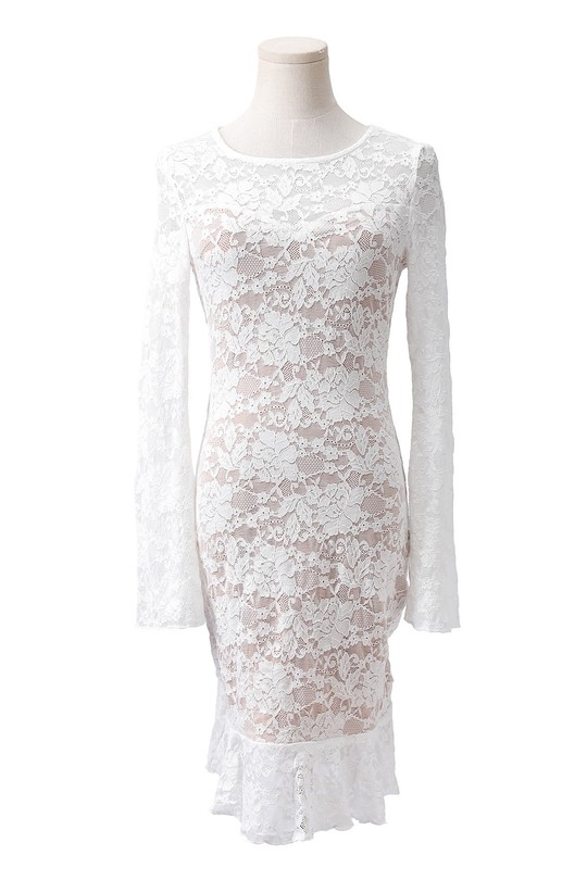 Robes courtes Femme Rose BY SWAN 10511 Efashion Paris