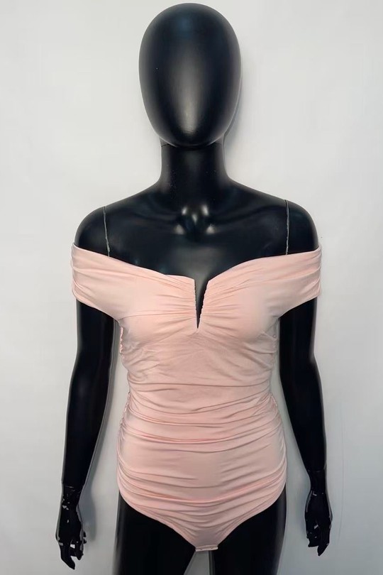 Bodies Femme Jaune BY SWAN 10516 Efashion Paris