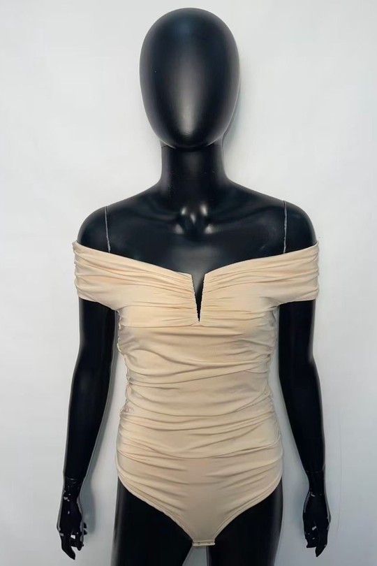 Bodies Femme Jaune BY SWAN 10516 Efashion Paris