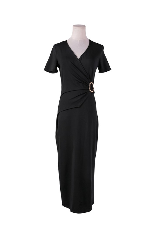 Abiti maxi Donna Dark beige BY SWAN 10121 #c Efashion Paris