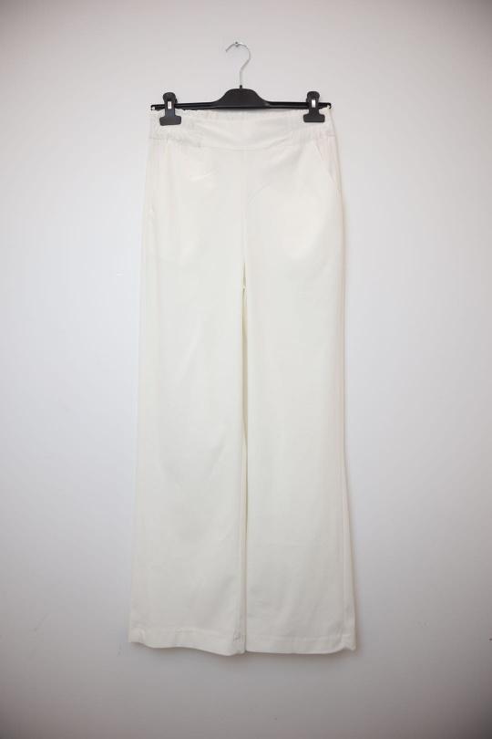 Trousers Women White MODERN FASHION  VELVET Efashion Paris