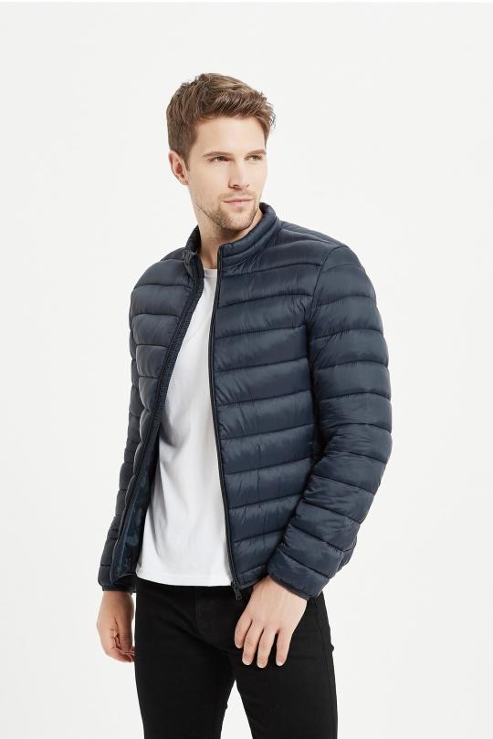 Doudounes Homme Bleu foncé KYMAXX 147-26 Efashion Paris