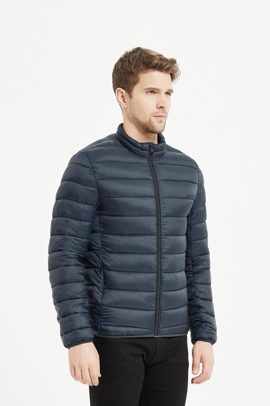 Doudounes Homme Bleu foncé KYMAXX 147-26 Efashion Paris