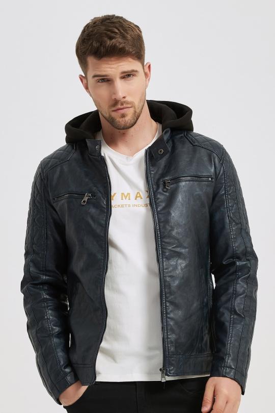 chaqueta Hombre Blue KYMAXX 5087-28 Efashion Paris