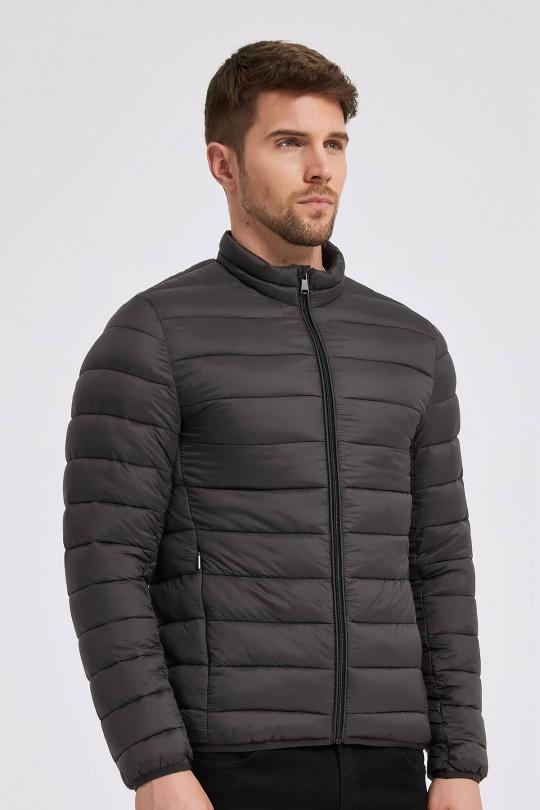 Doudounes Homme Gris foncé KYMAXX 147-25 Efashion Paris
