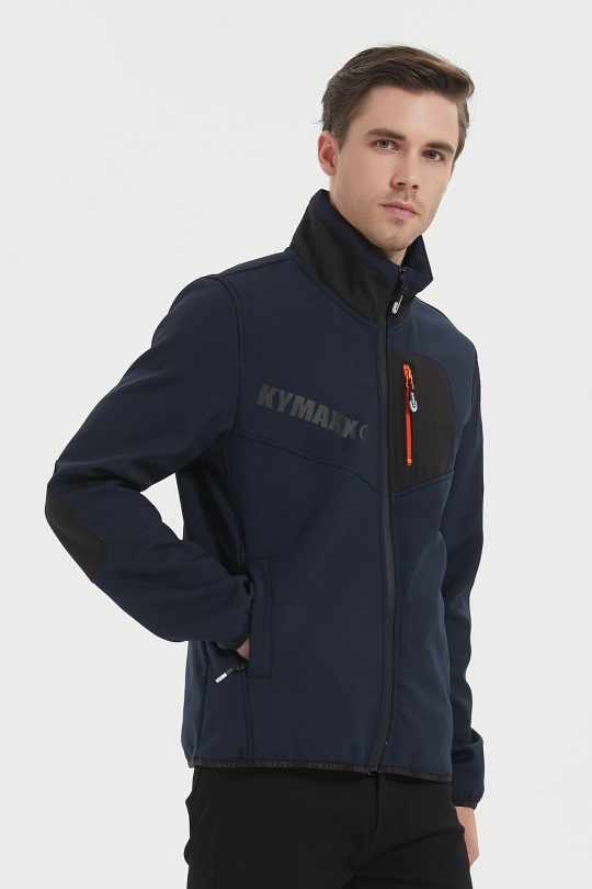 jacket Men Navy blue KYMAXX 5209-2 Efashion Paris