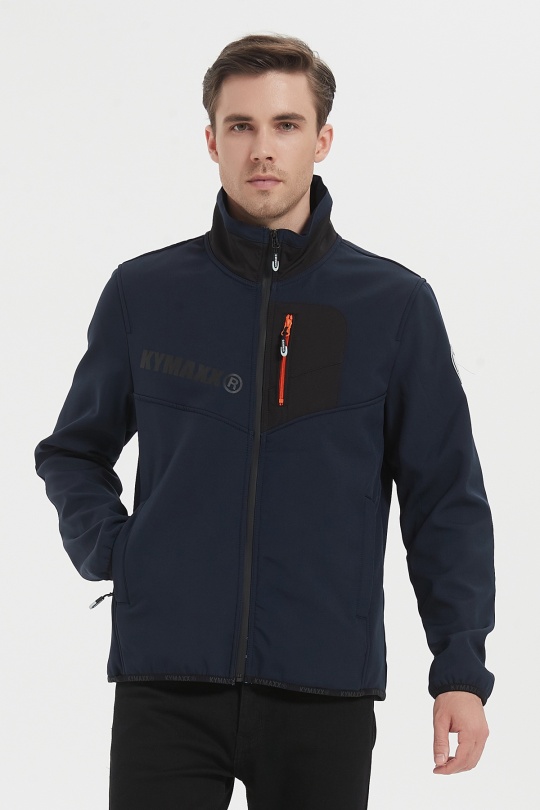 jacket Men Navy blue KYMAXX 5209-2 Efashion Paris