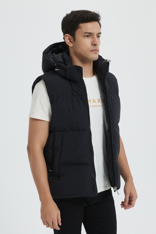 Doudounes Homme Noir KYMAXX 5283-1 Efashion Paris