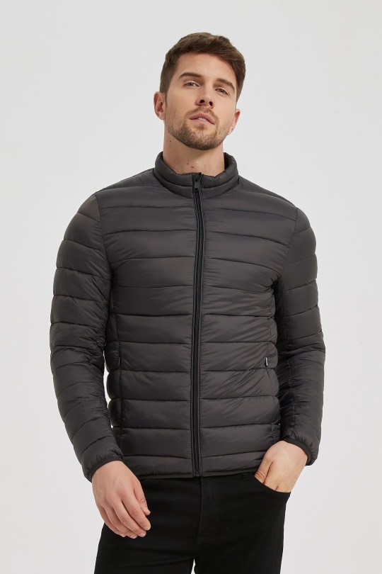 Doudounes Homme Gris foncé KYMAXX 147-25-KYMAXX Efashion Paris