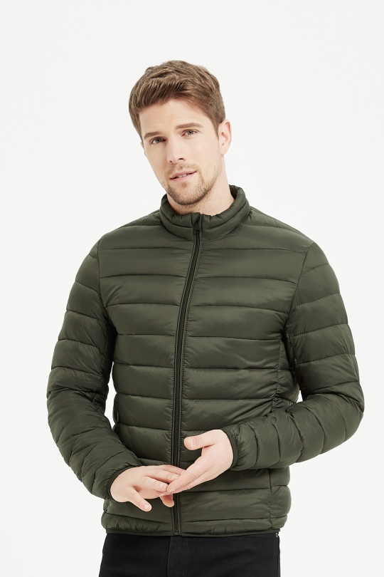 Doudounes Homme Vert foncé KYMAXX 147-29-KYMAXX Efashion Paris