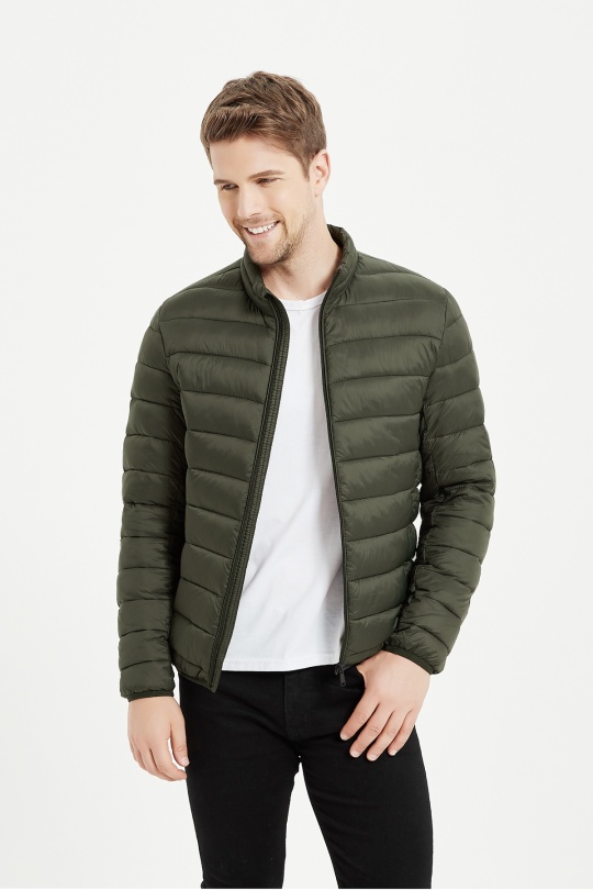 Doudounes Homme Vert foncé KYMAXX 147-29-KYMAXX Efashion Paris