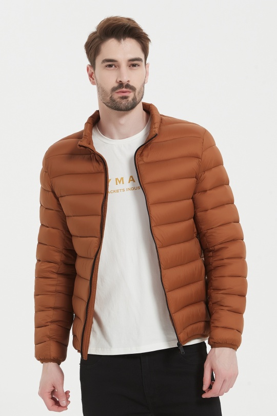 Doudounes Homme Brique KYMAXX 147-128-KYMAXX Efashion Paris