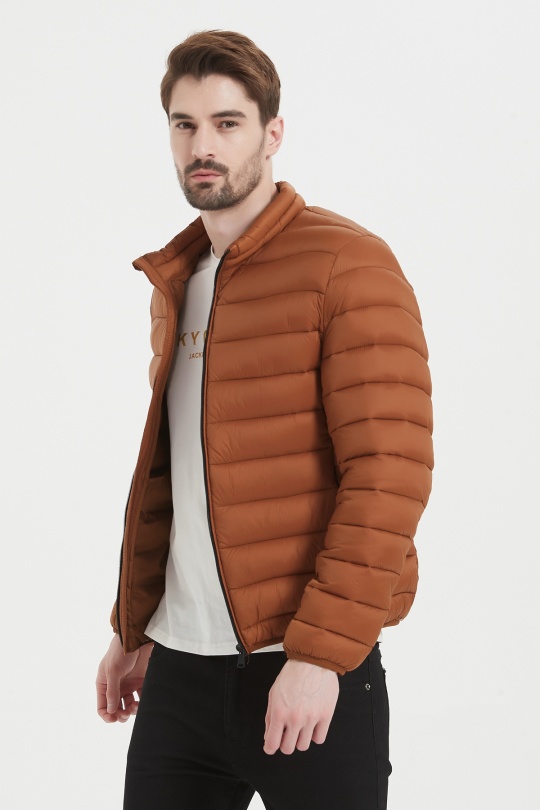 Doudounes Homme Brique KYMAXX 147-128-KYMAXX Efashion Paris