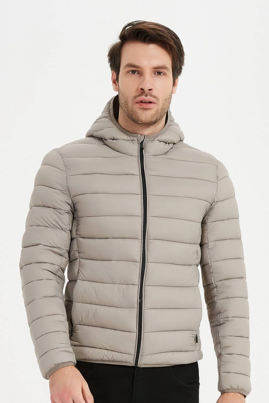 Doudounes Homme Beige KYMAXX 285-80-KYMAXX Efashion Paris