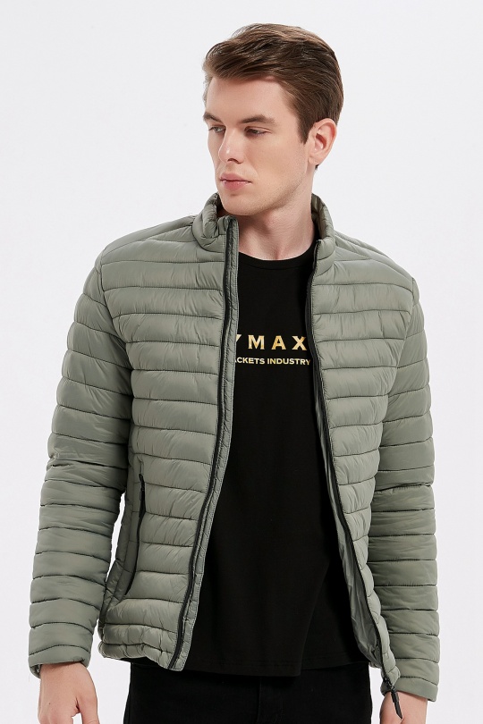 Doudounes Homme Vert d eau KYMAXX 151-37-KYMAXX Efashion Paris